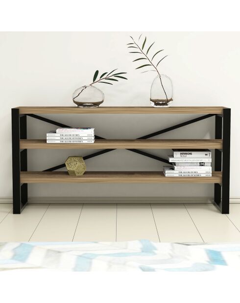 Console Natali noisette - 59x120x32 cm