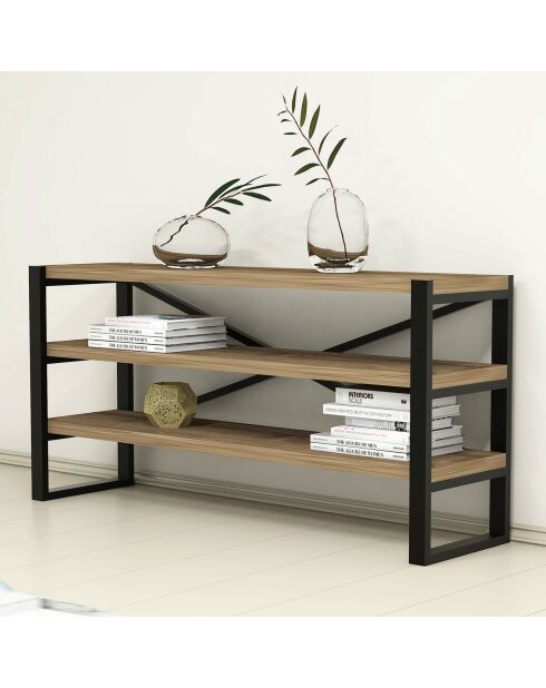 Console Natali noisette - 59x120x32 cm