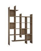 Bibliothèque manco chêne - 122 x 188 x 25.5 cm