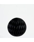 4 Boules Origami Velius noires - D.15 cm