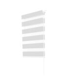 Store enrouleur zebra blanc - 45x170 cm