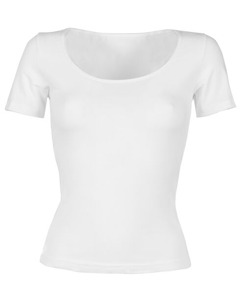 T-Shirt Wanda manches courtes blanc