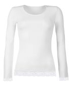 T-Shirt Alba manches longues blanc