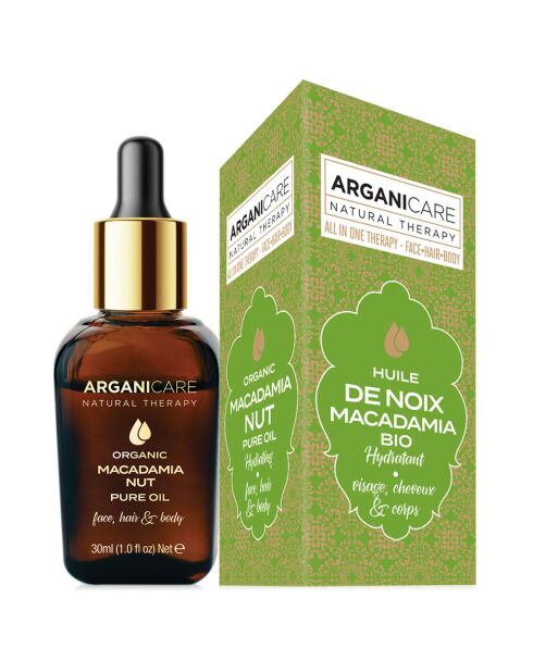 Huile de Macadamia Bio 3-1 30 ml