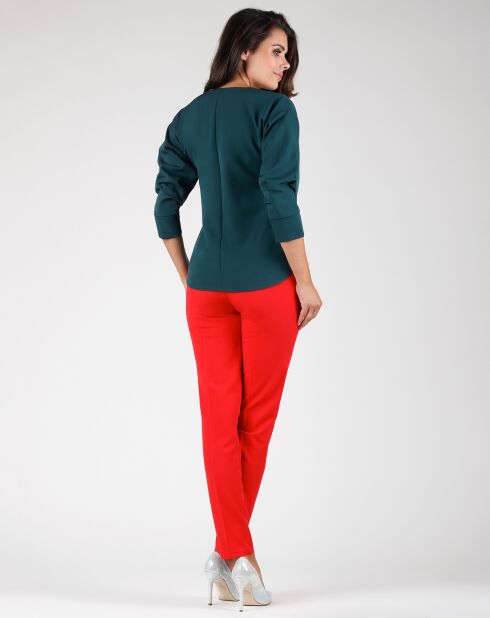 Blouse Iris verte