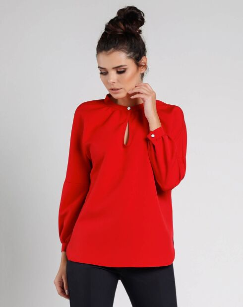 Blouse Elma rouge