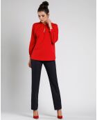 Blouse Elma rouge