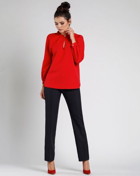 Blouse Elma rouge
