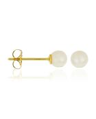 Boucles d'oreilles My Pearl or jaune