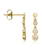 Boucles d'Oreilles Sagesse or jaune