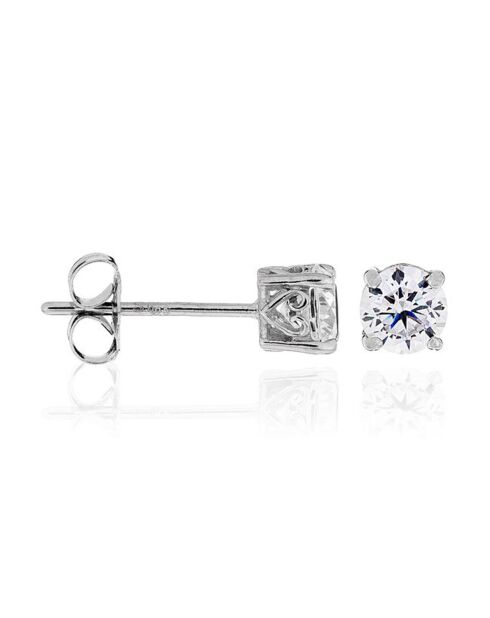 Boucles d'oreilles Simply You or blanc
