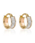 Boucles d'oreilles Caïros or jaune