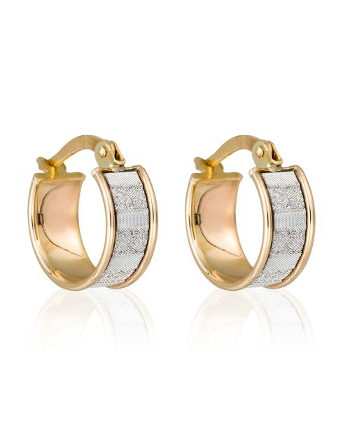 Boucles d'oreilles Caïros or jaune
