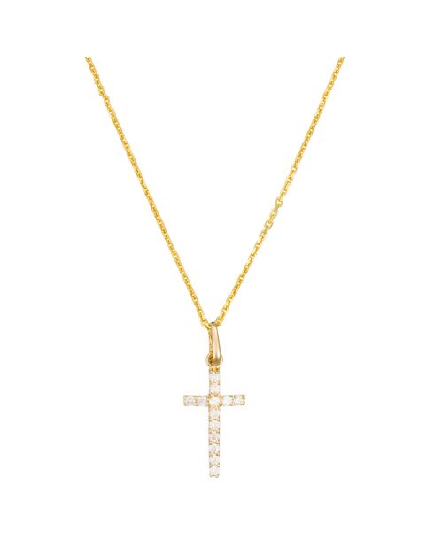 Pendentif Promise or jaune