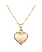Pendentif Coeur d'or or jaune