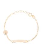 Bracelet Barre dorée Enfant or jaune