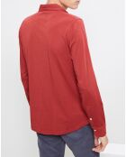 Chemise Polo Jersey rouge