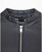 Schwarze Lederjacke Celestine