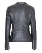 Schwarze Lederjacke Celestine