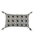 Housse de coussin Boubou d'Hiver noir délavé - 50x30 cm