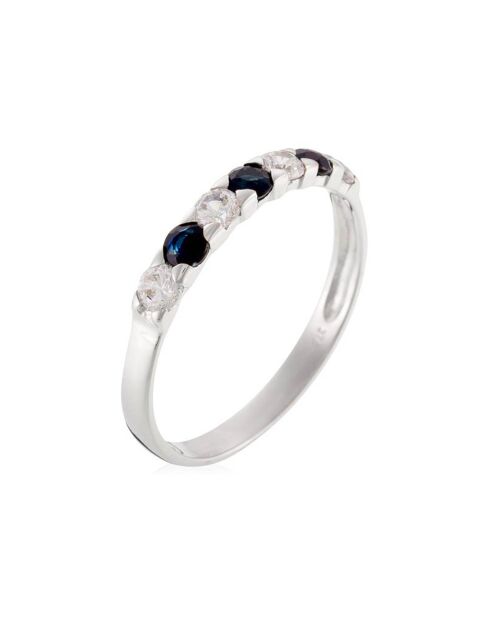Sacred Sapphire Ring Sapphires 0,11 kt witgoud