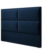Tête de lit en Velours Lara bleu roi - 160 cm