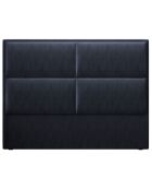 Tête de lit en Velours Lara bleu foncé - 180x120 cm