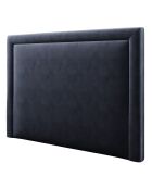 Tête de lit en Velours Primevere bleu foncé - 180x120 cm