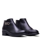 Stivaletti Cleo in pelle nera