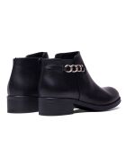 Stivaletti Cleo in pelle nera