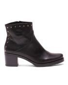 Bottines en Cuir Elsa noires