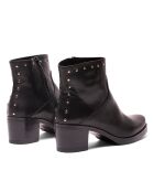 Bottines en Cuir Elsa noires