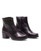 Bottines en Cuir Elsa noires