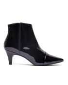 Botines de charol negros Helen