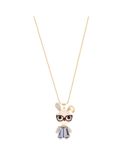 Collier El Conejo Inteligente doré