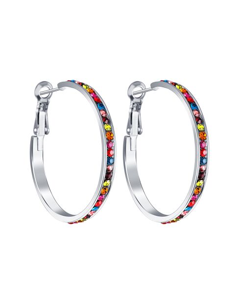 Boucles d'oreilles Oriana multicolores
