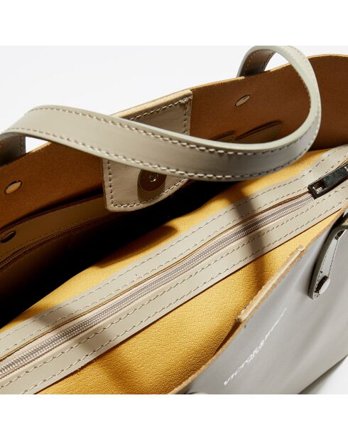 Livel Light Tragetasche aus Leder, 45 x 12 x 31 cm, Taupe