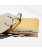 Livel Light Tragetasche aus Leder, 45 x 12 x 31 cm, Taupe