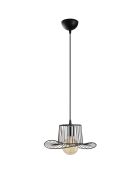 Suspension Tel noire - 30x110 cm