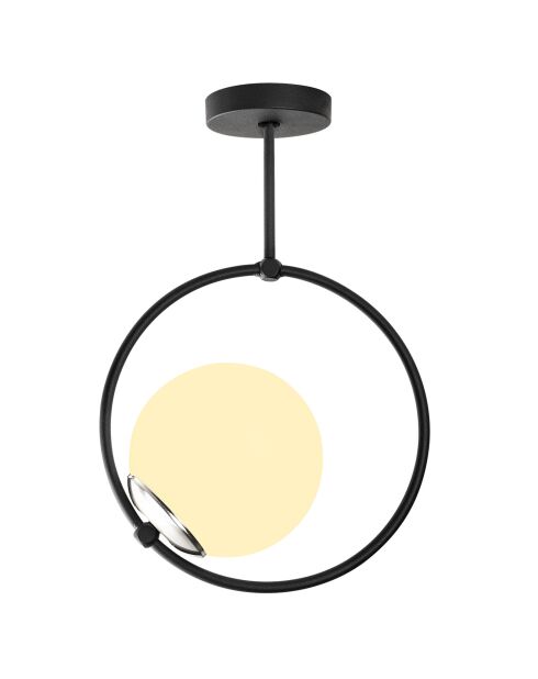 Suspension Dolunay noir/blanc - 26x15x39 cm