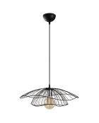 Lampadario-sospensione Tel nero - 50x111 cm