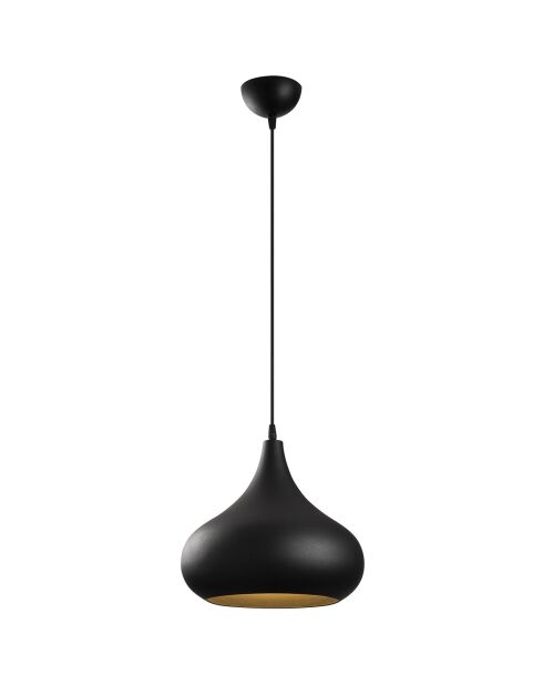 Suspension Saglam noir/doré - 30x126 cm
