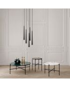 Lustre Ugur noire - 43x135 cm