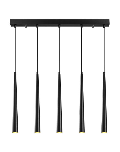 Suspension Ugur noire - 75x5x135 cm