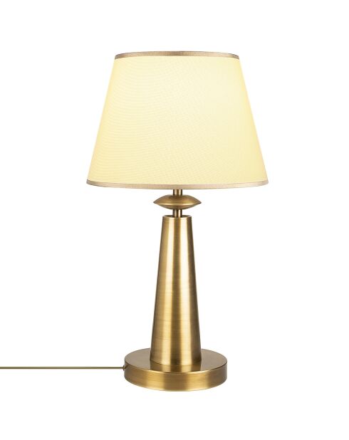 Lampe de Table Pardo doré/blanc - 30x55 cm
