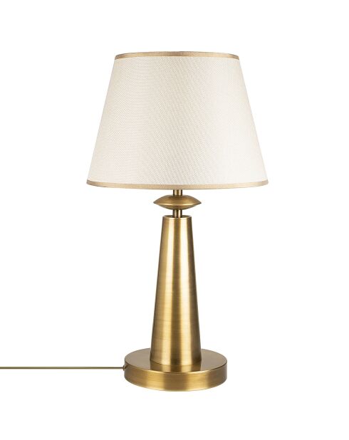 Lampe de Table Pardo doré/blanc - 30x55 cm
