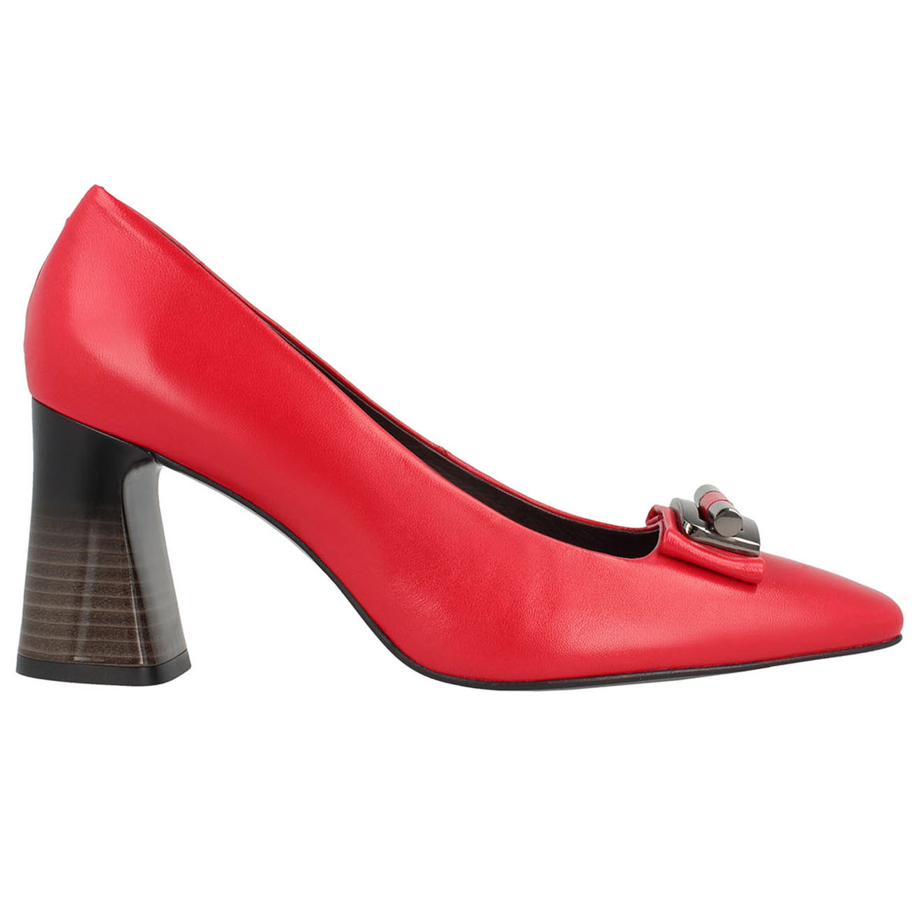 Escarpins en Cuir Bonnie rouges - Talon 9 cm