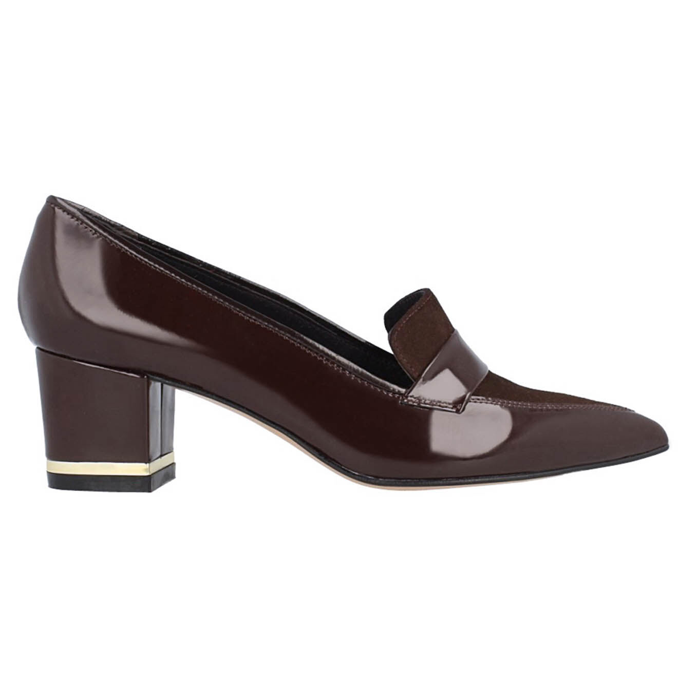 Mocassins en Cuir Peak marron