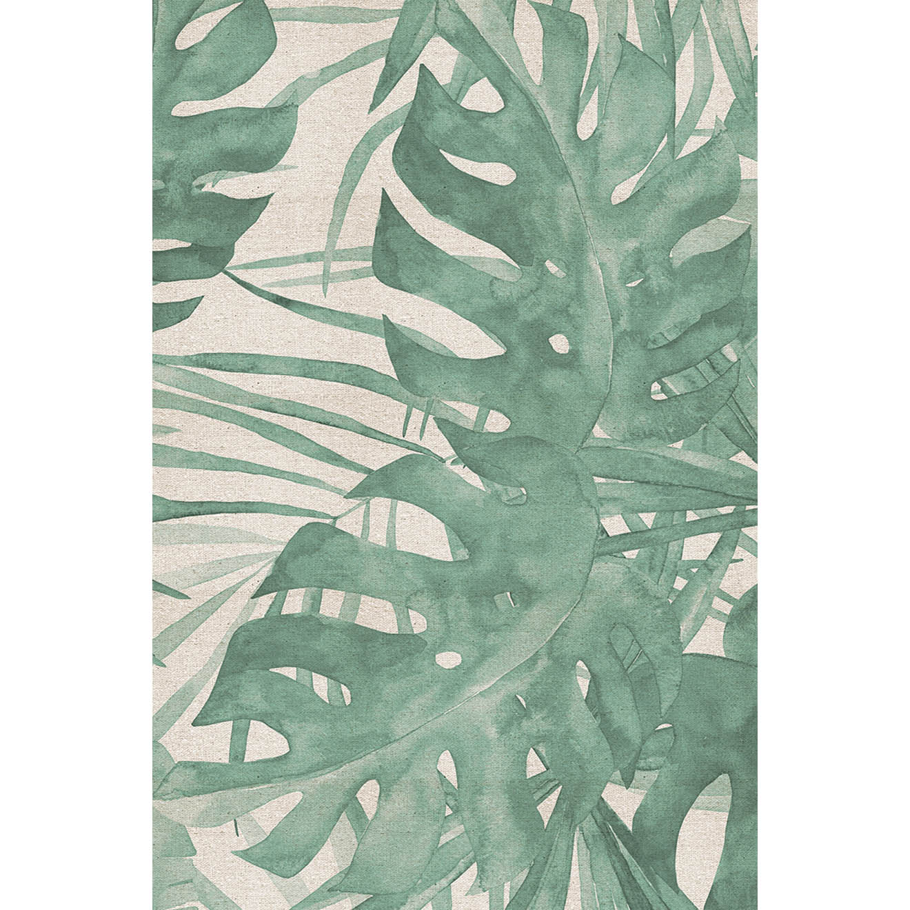 Tapis Valentine vert - 133x200 cm