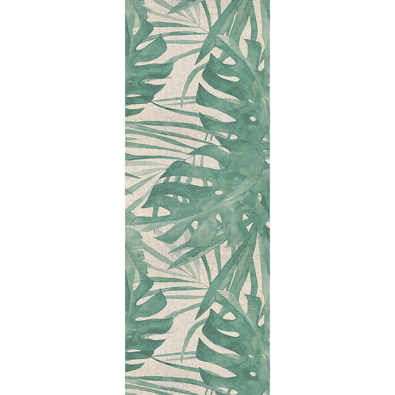 Tapis Valentine vert - 66x180 cm